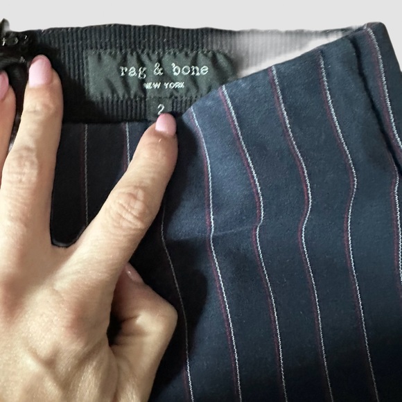 Rag & Bone Simone pinstripe pant - Picture 8 of 8
